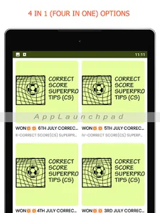 CORRECT SCORE(CS) SUPERPRO TIP screenshot 10