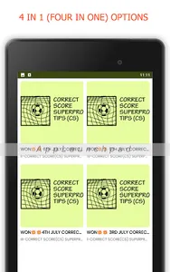 CORRECT SCORE(CS) SUPERPRO TIP screenshot 6