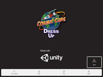 Cosmic Cubs Dress Up screenshot 0