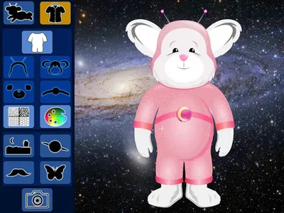 Cosmic Cubs Dress Up screenshot 1
