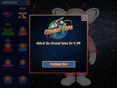 Cosmic Cubs Dress Up screenshot 4