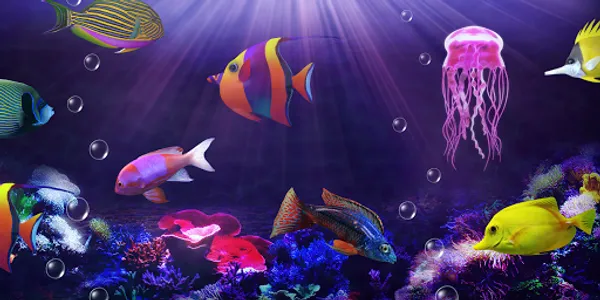 Aquarium live wallpaper screenshot 12