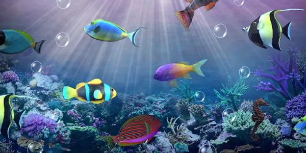 Aquarium live wallpaper screenshot 14