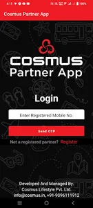 Cosmus Partner App screenshot 2