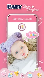 Baby Story Template screenshot 1