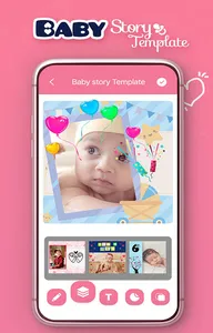 Baby Story Template screenshot 16