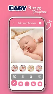 Baby Story Template screenshot 3