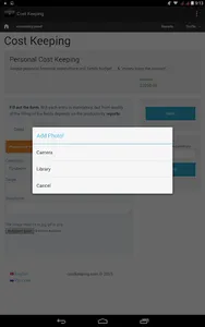 Cost Keeping screenshot 12