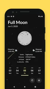 Leuksna - Moon phases calendar screenshot 0