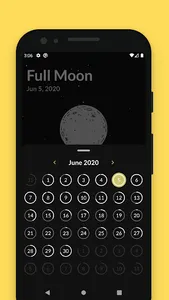 Leuksna - Moon phases calendar screenshot 1