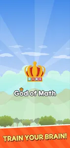 God of Math - Train Your Brain screenshot 0