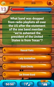 Country Music Game Quiz screenshot 10