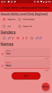Couple Game: a sensual game fo screenshot 6