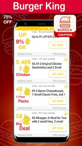 Coupons For Burger King - Prom screenshot 13