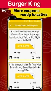 Coupons For Burger King - Prom screenshot 15