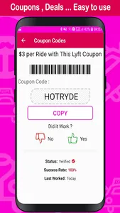 Coupons For Ly-ft : Promo Code screenshot 11