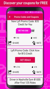 Coupons For Ly-ft : Promo Code screenshot 16