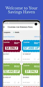 Coupons for Dominos Pizza screenshot 0