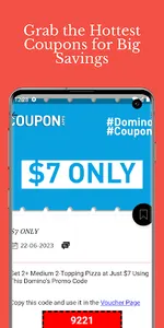 Coupons for Dominos Pizza screenshot 2