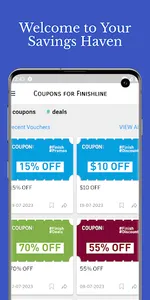 CouponApps- Finishline Coupons screenshot 0