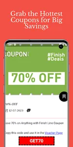 CouponApps- Finishline Coupons screenshot 2