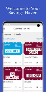 Coupons for H&M by CouponApps screenshot 0