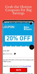 Coupons for H&M by CouponApps screenshot 2