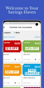 CouponApps - Lululemon Coupons screenshot 0