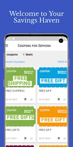 CouponApps - Sephora Coupons screenshot 0