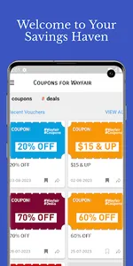 CouponApps - Wayfair Coupons screenshot 0