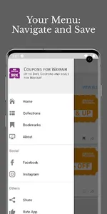 CouponApps - Wayfair Coupons screenshot 1