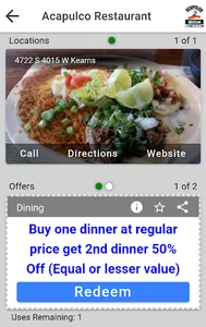 Coupon Calendar screenshot 2