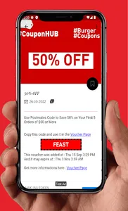 Coupons for Burger King screenshot 1