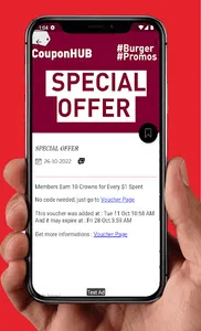 Coupons for Burger King screenshot 2