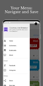 Coupon Apps - Dinnerly Coupons screenshot 1