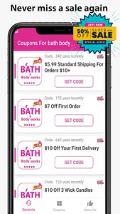 Coupons For Bath Body Works screenshot 10