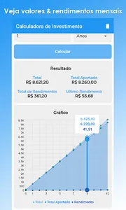 Calculadora de Investimento screenshot 1