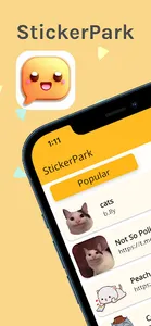StickerPark - Add IM Stickers screenshot 0