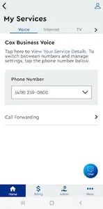 Cox Business MyAccount screenshot 3