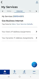 Cox Business MyAccount screenshot 4