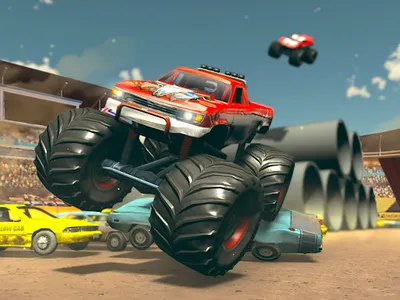 Monster Truck Games Race Arena screenshot 8