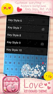 Love Keyboard Theme screenshot 4