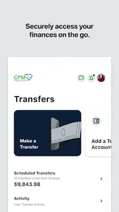 CPM Mobile Banking screenshot 1