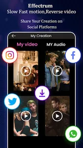 Slow,Fast, Reverse Video Maker screenshot 21