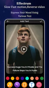 Slow,Fast, Reverse Video Maker screenshot 23