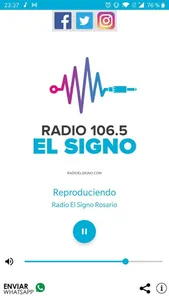 RADIO EL SIGNO ROSARIO screenshot 4