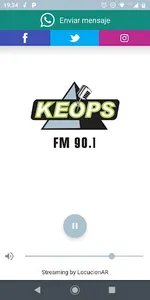 Keops FM 90.1 MHz. screenshot 1