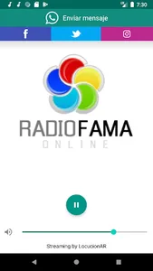 Radio Fama screenshot 1