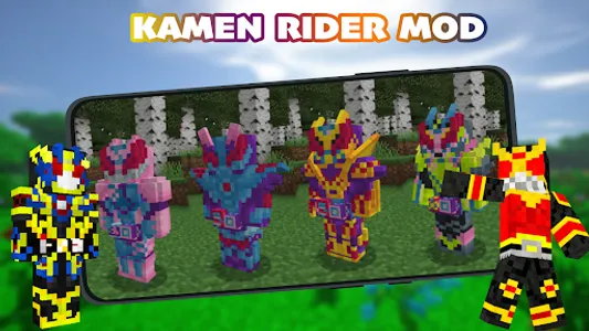 Kamen Rider Mod For MCPE screenshot 0