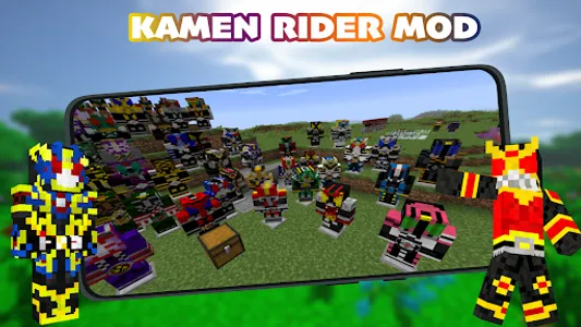 Kamen Rider Mod For MCPE screenshot 1